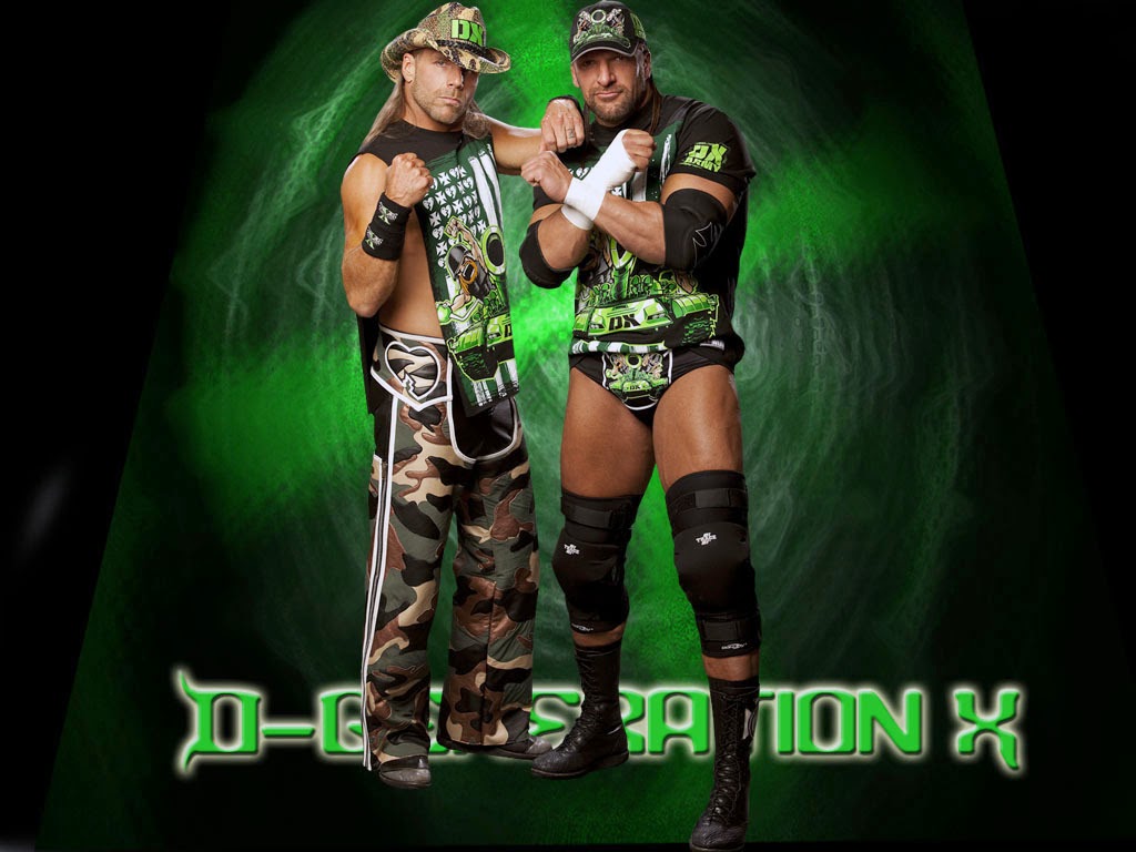 Team DX - D Generation X Triple H & Shawn Michaels