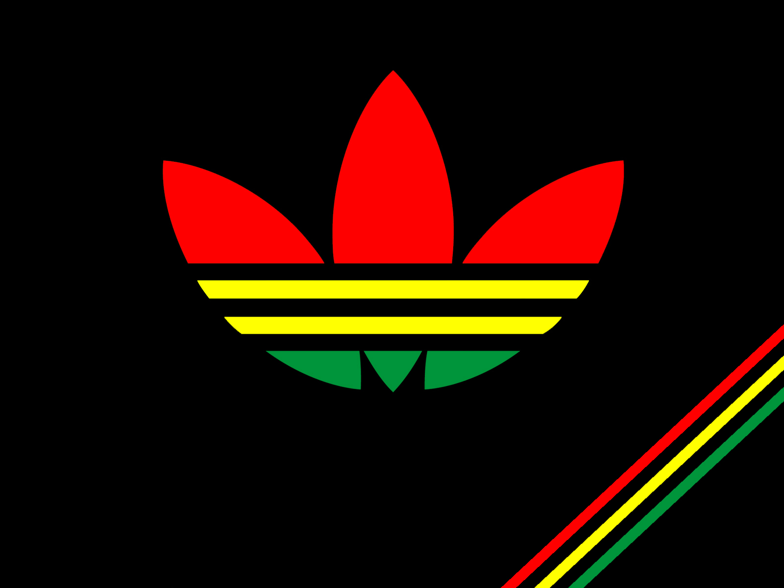 Adidas logo rasta HD Wallpapera High Resolution
