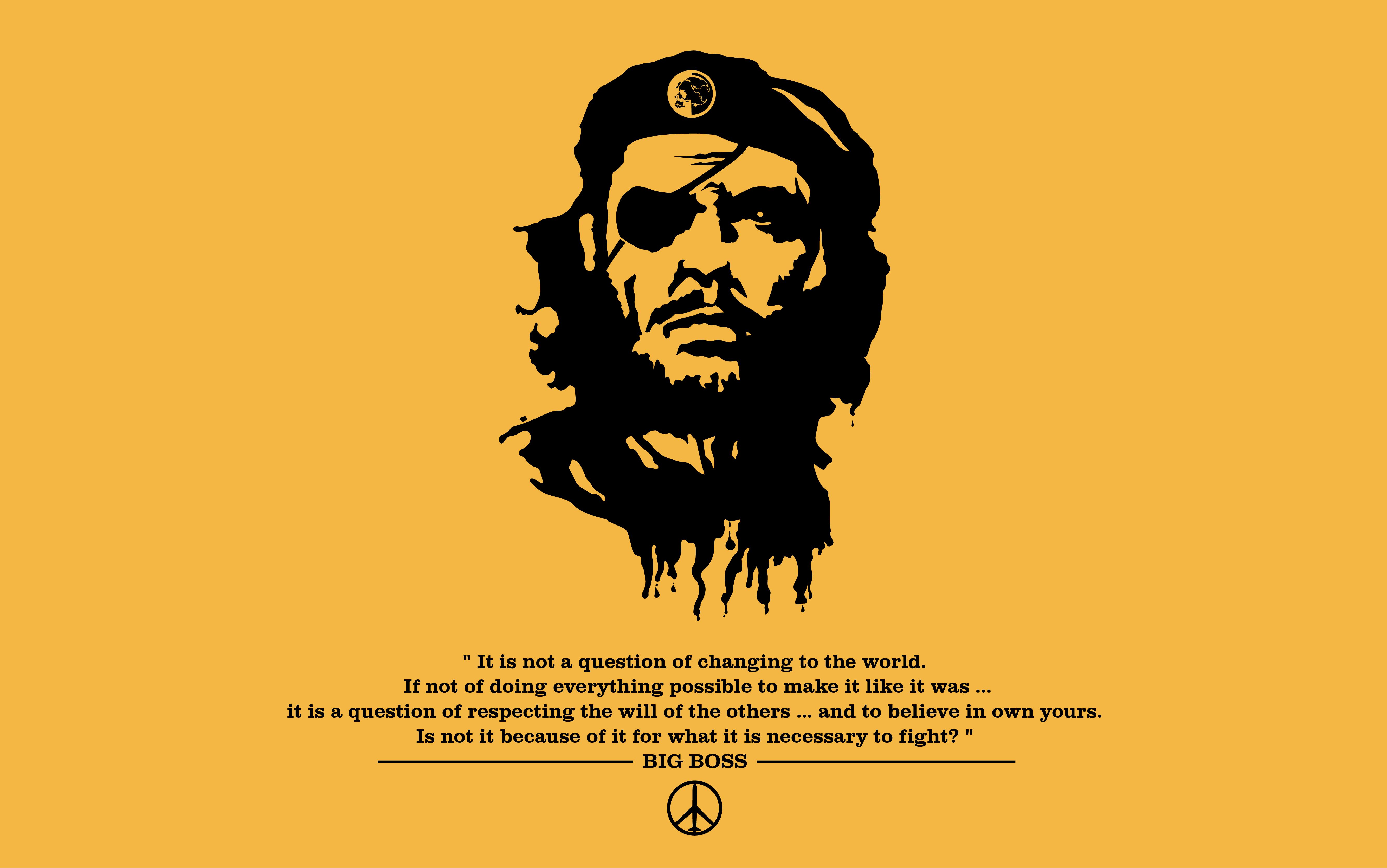 Metal Gear Peace Walker. Big Boss like Che Guevara by Moloch15