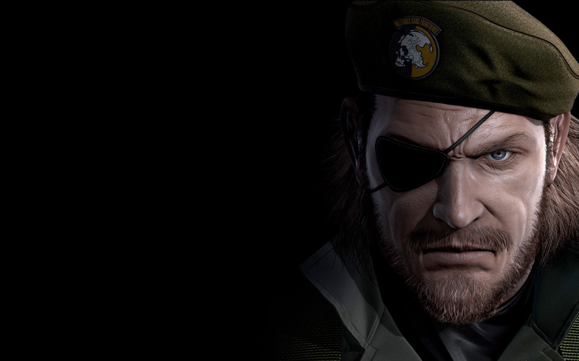Metal Gear Solid, eyepatch, Peace Walker, beret, Big Boss