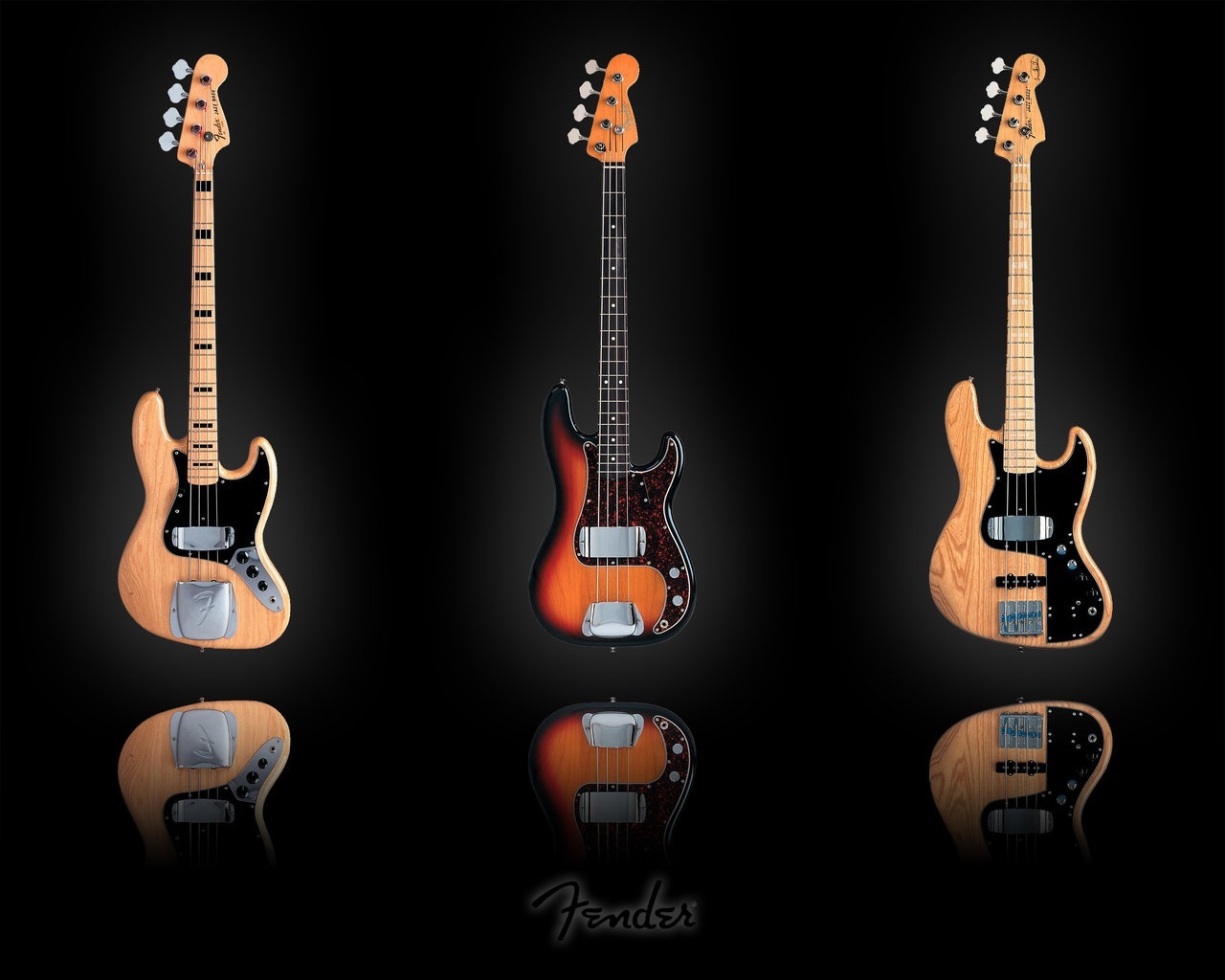 Fender Bass Guitar Wallpaper