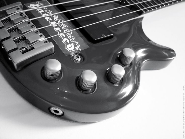 Black Bass Guitar Wallpaper | bass | Pinterest | Bass Guitars ...