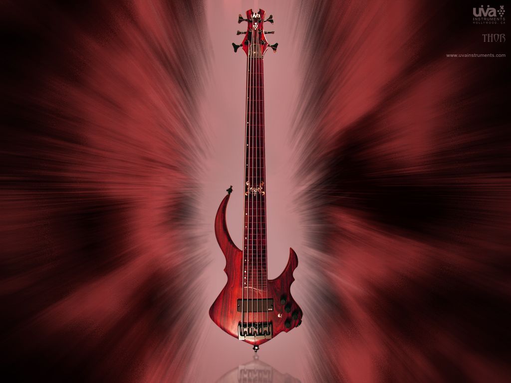 Download Bass Guitars Wallpaper 1024x768 Wallpoper