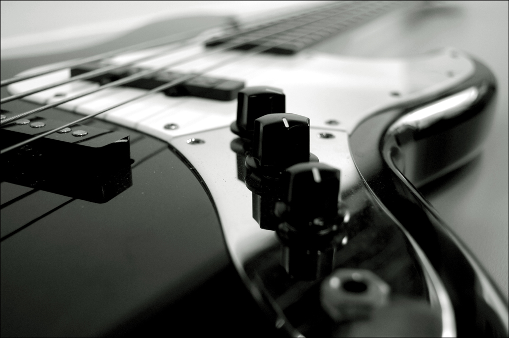 Bass Guitar Photography images