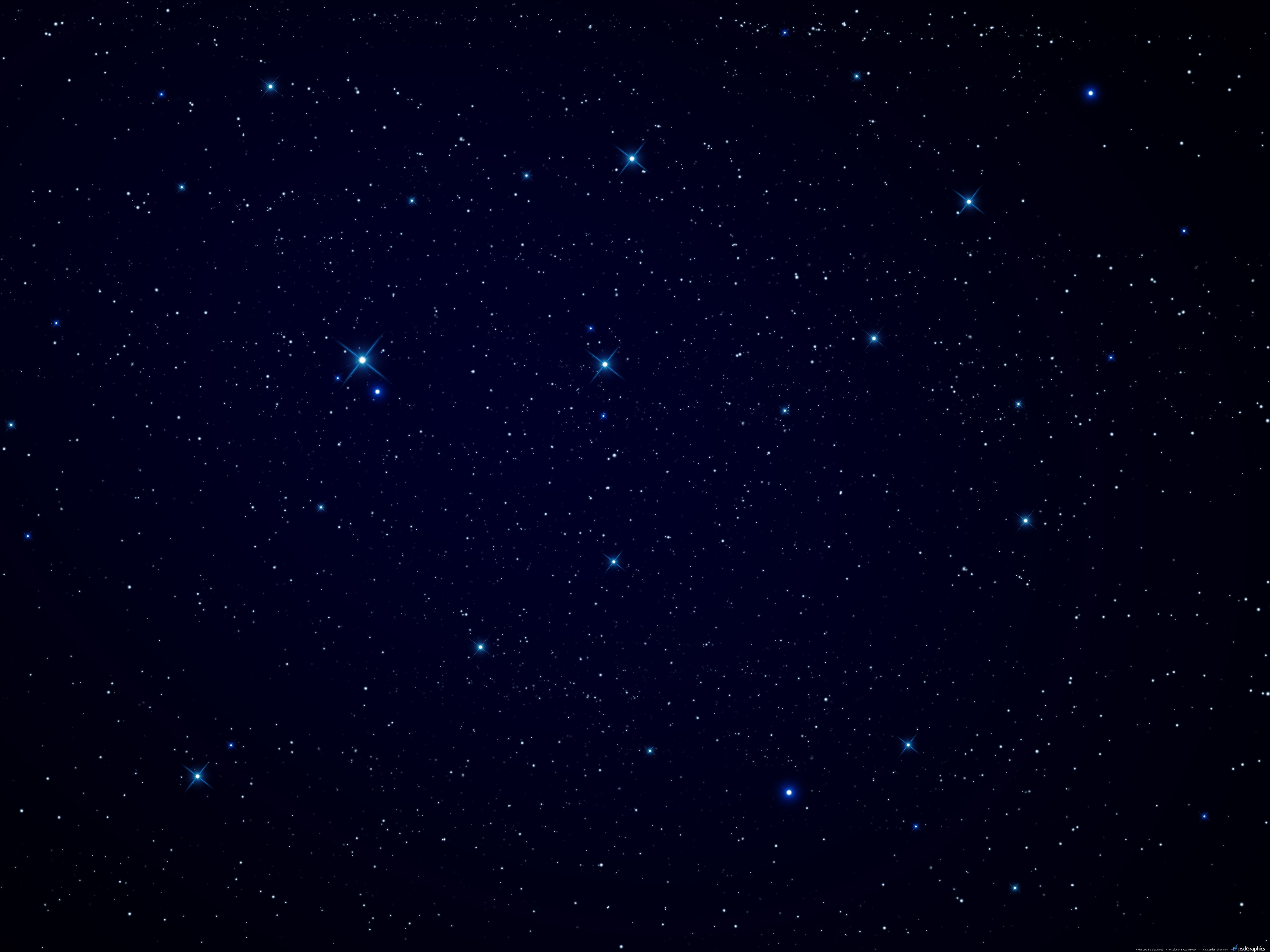 Night sky, stars background PSDGraphics
