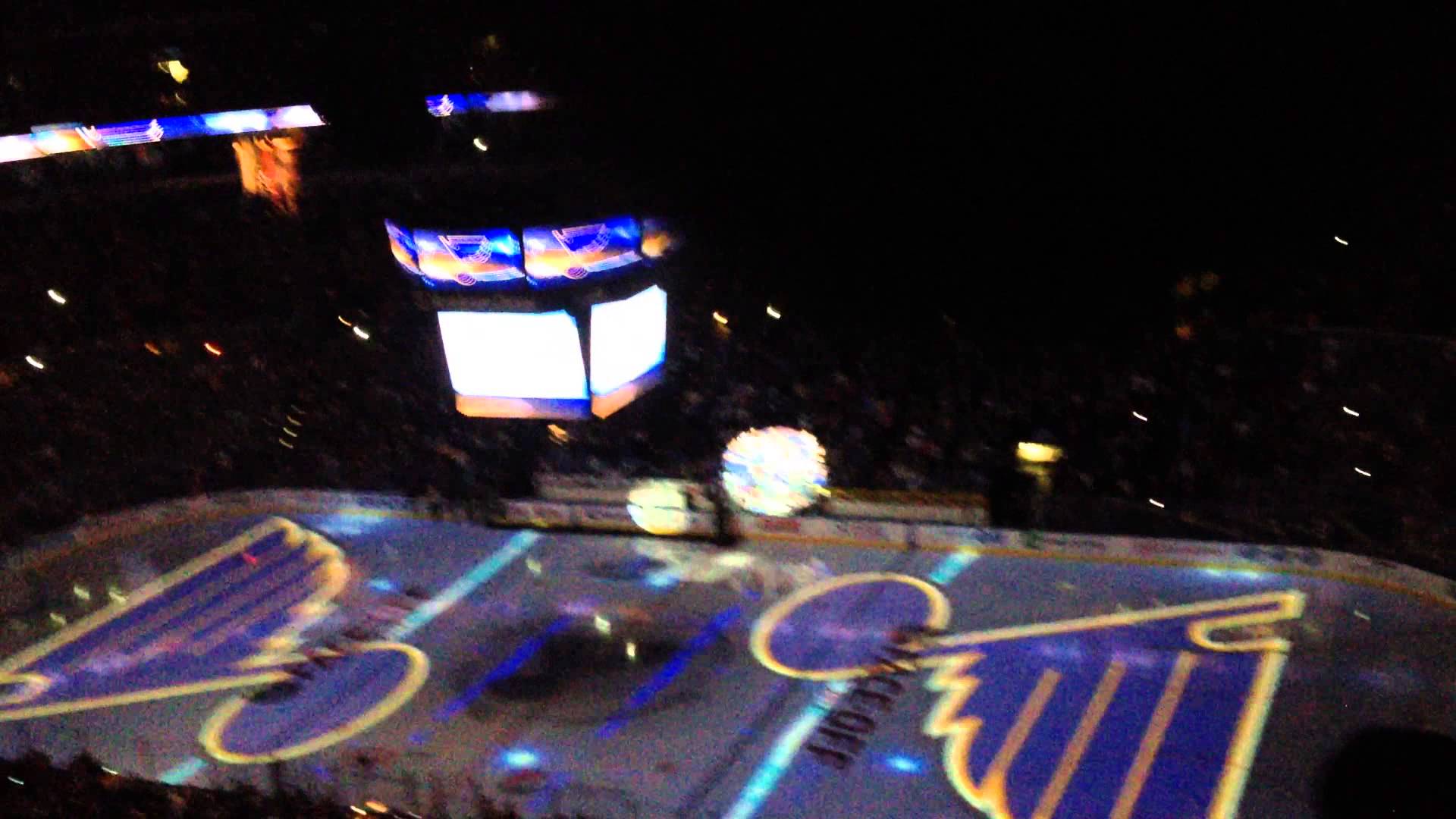 St. Louis Blues 2013-2014 Home Opener - YouTube