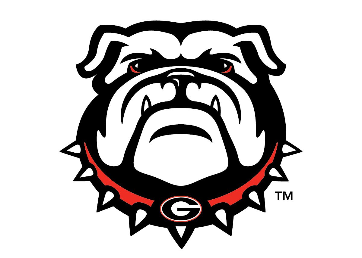 1500x1500px Georgia Bulldogs Logo Wallpaper