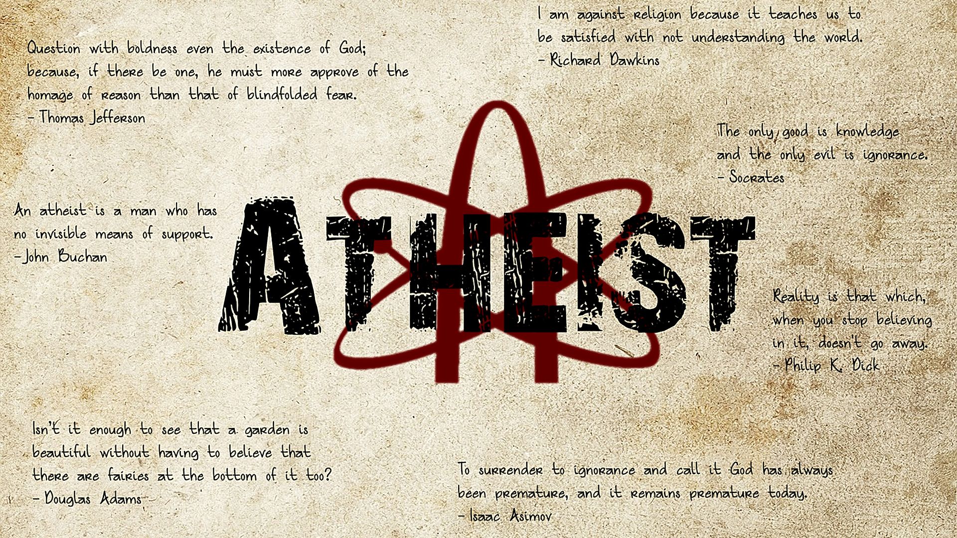 20 Atheism HD Wallpapers Backgrounds - Wallpaper Abyss
