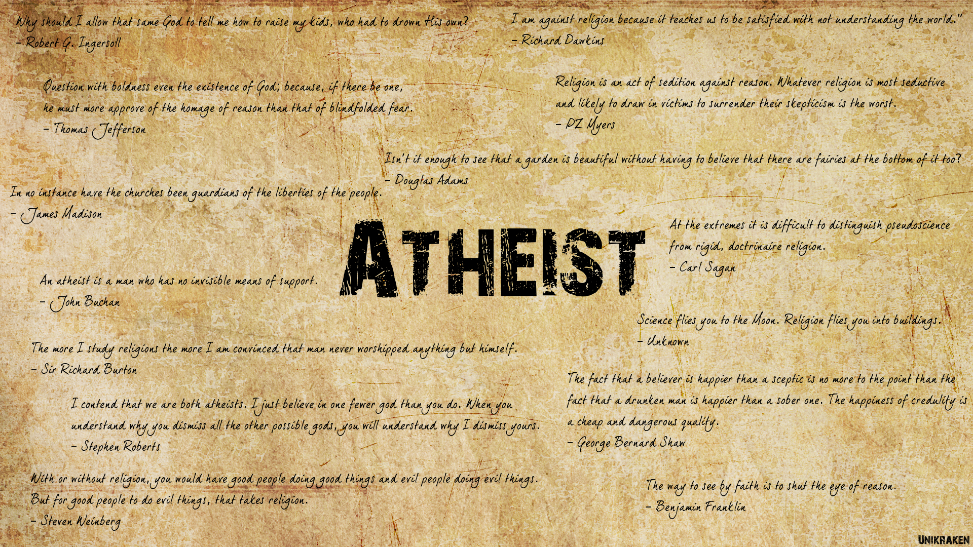 Atheist Wallpaper » WallDevil - Best free HD desktop and mobile ...