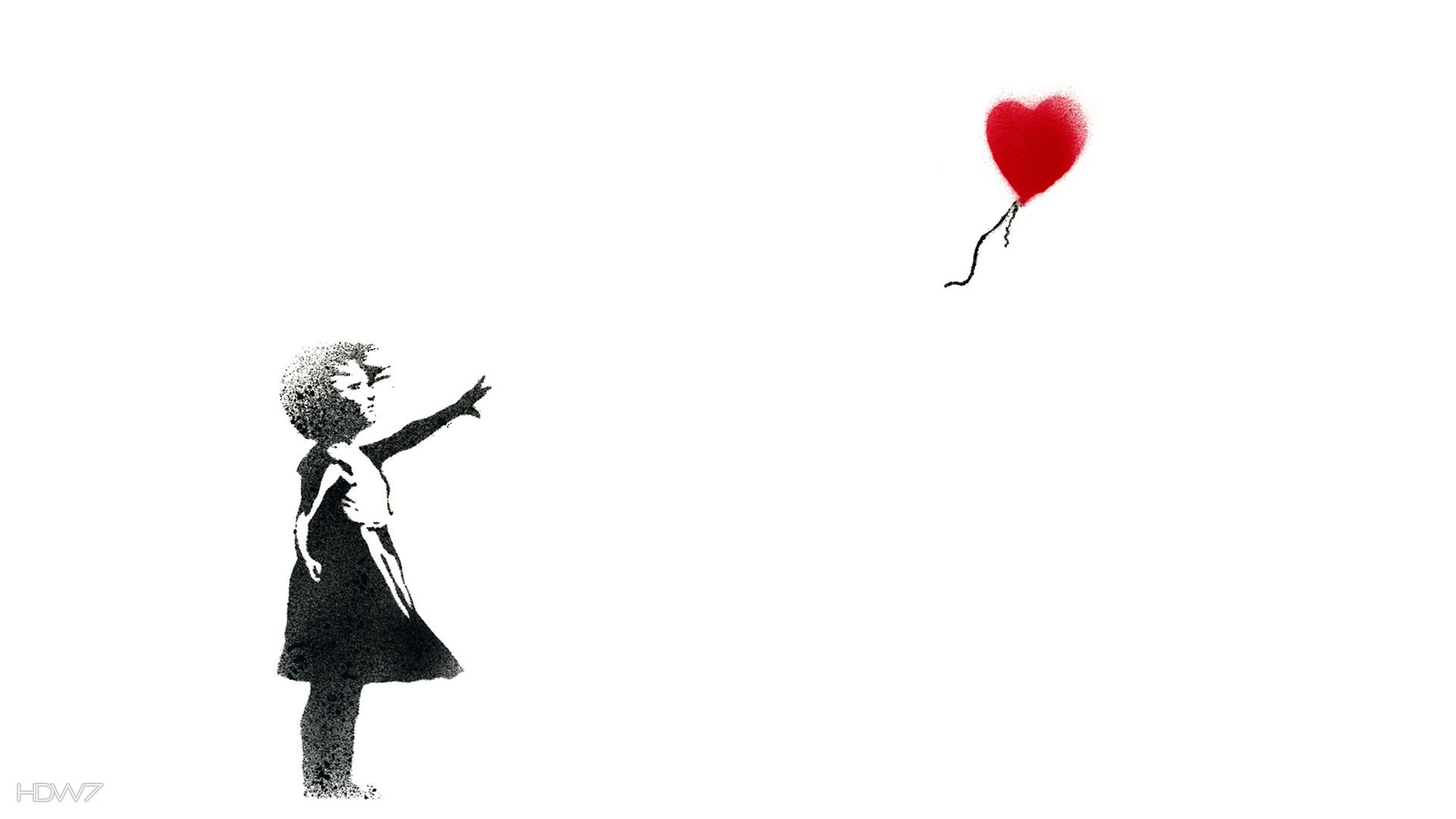 Girl with a balloon banksy wallpaper HD wallpaper gallery