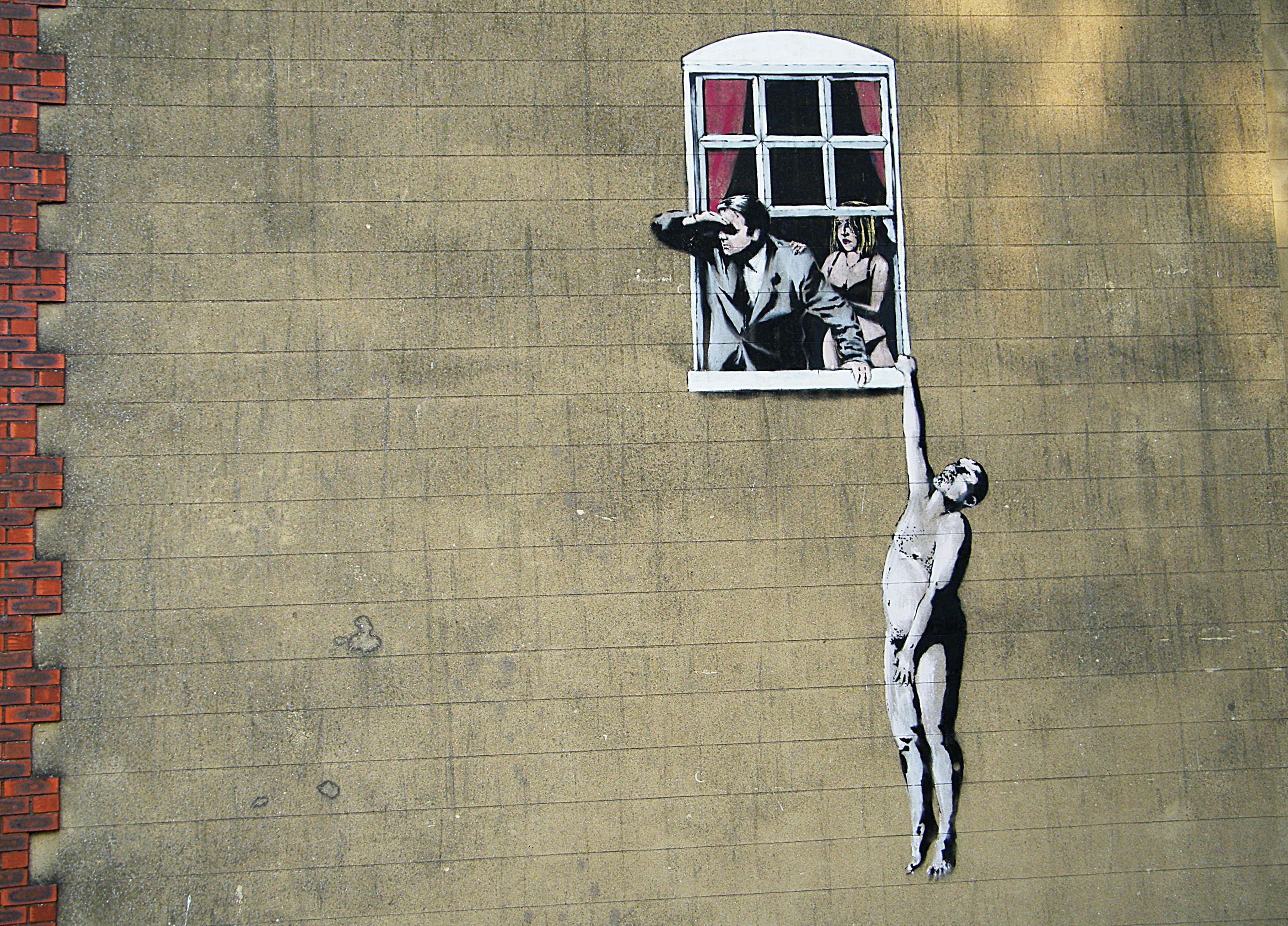 Graffiti, lover, Banksy wallpapers and images - wallpapers