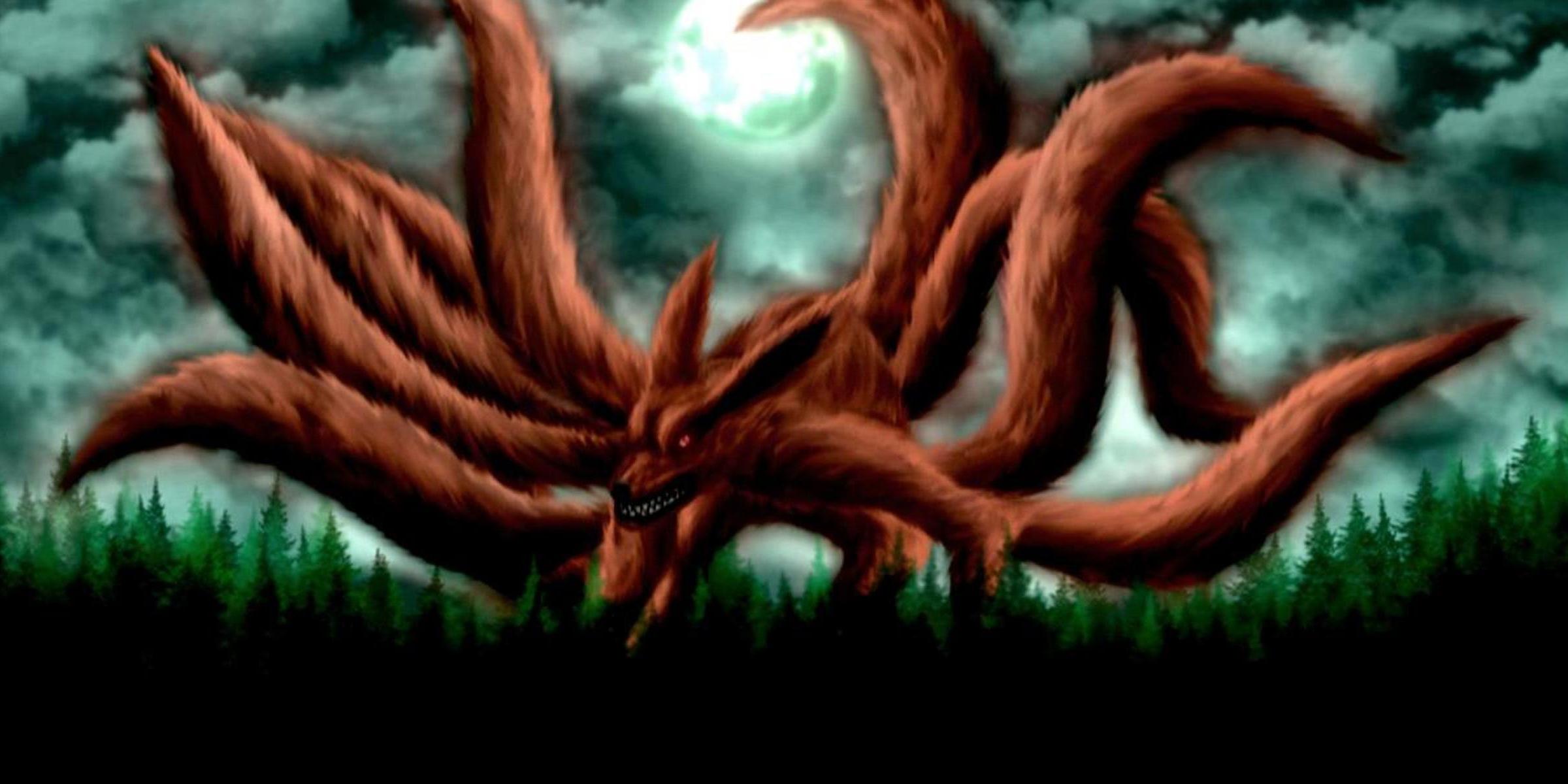 naruto nine tails form wallpaper