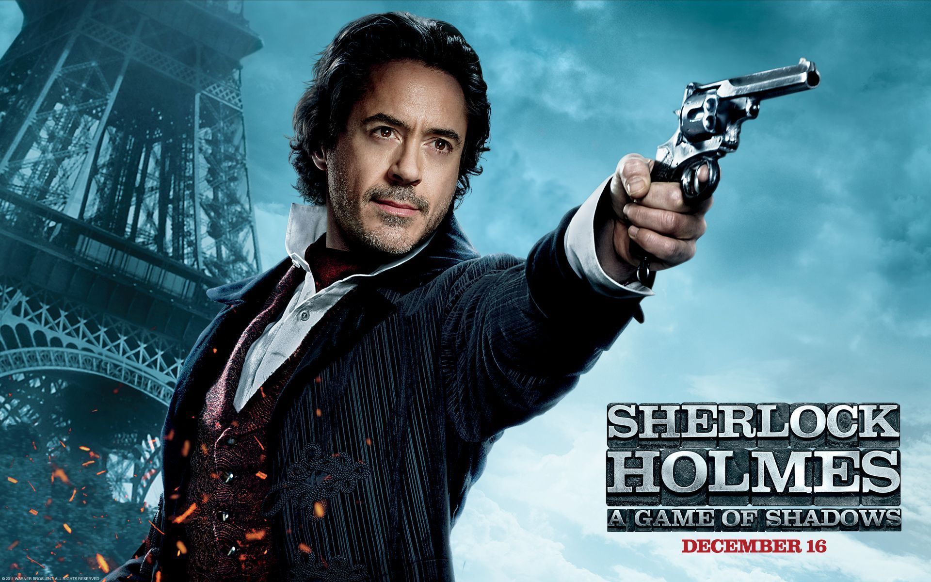 Robert Downey Jr in Sherlock Holmes 2 Wallpapers HD Backgrounds