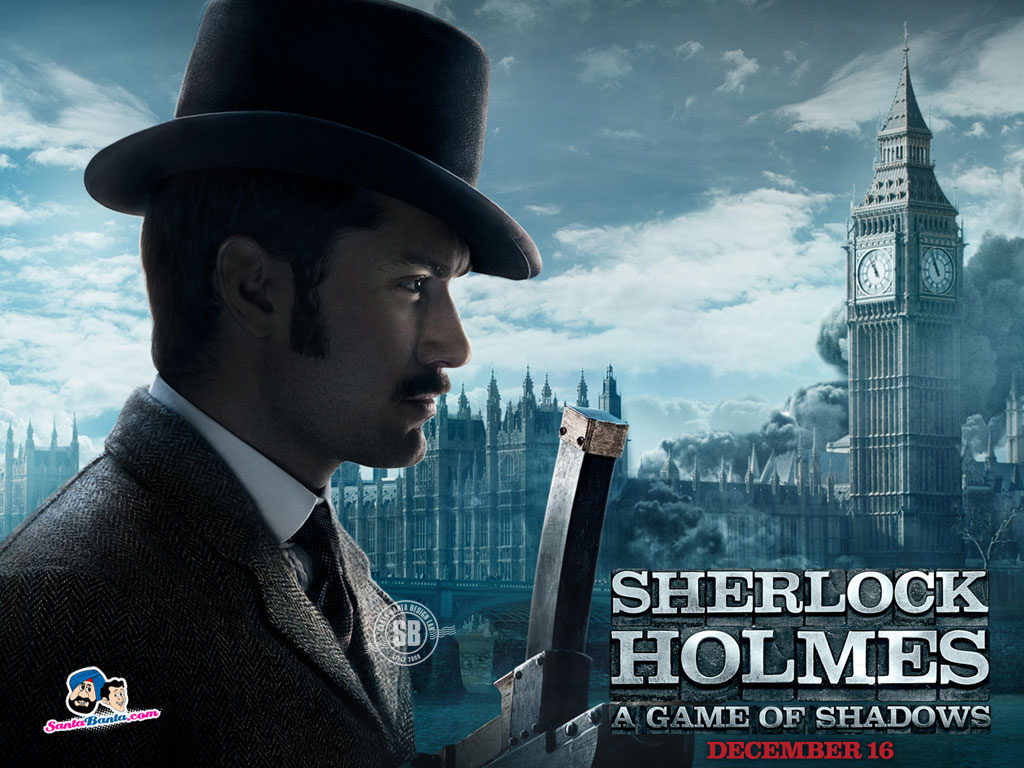 Sherlock Holmes A Game of Shadows Movie Wallpaper