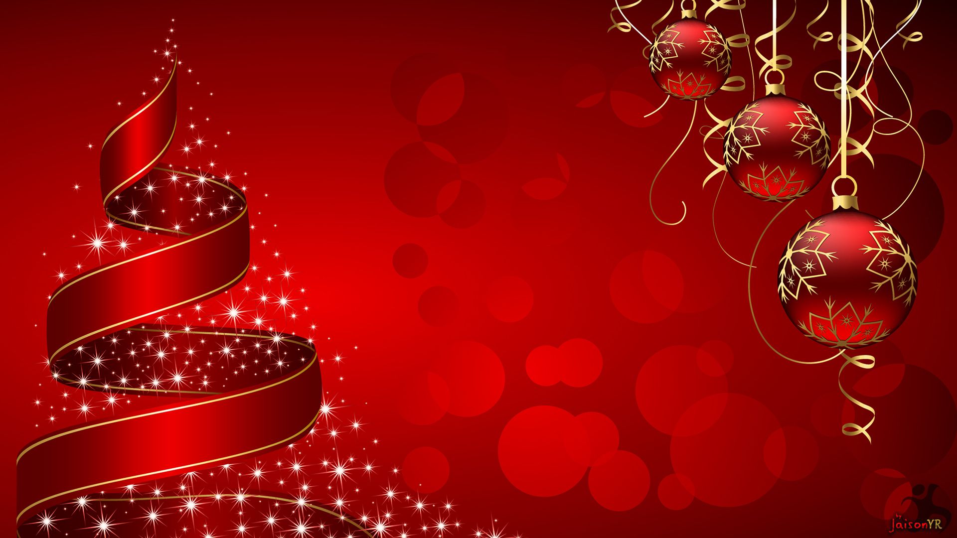 Red Christmas Backgrounds HD | Full HD Pictures