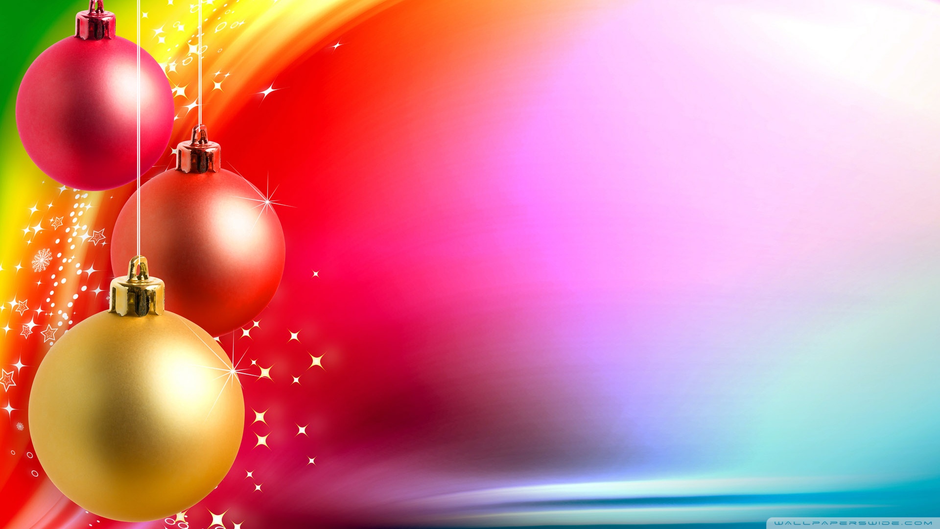 Colorful Christmas Background HD desktop wallpaper : High ...