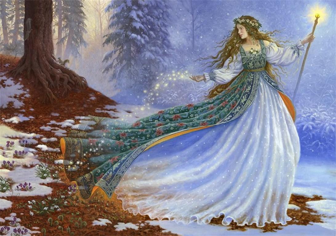 Winter fairy - (#93722) - High Quality and Resolution Wallpapers ...