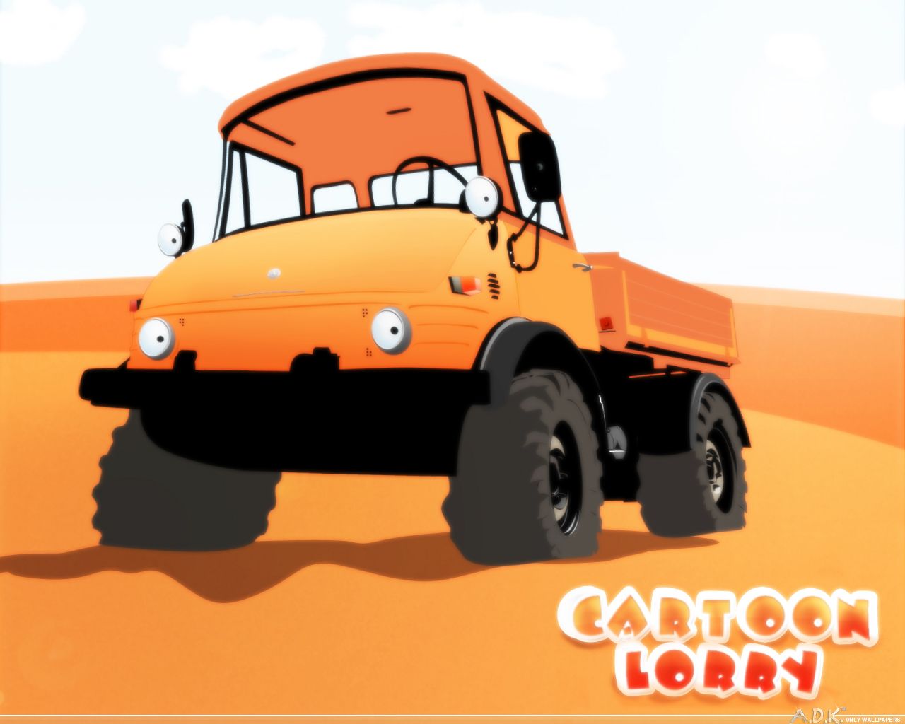 Cartoon Lorry wallpaper | ADK - Only Wallpapers