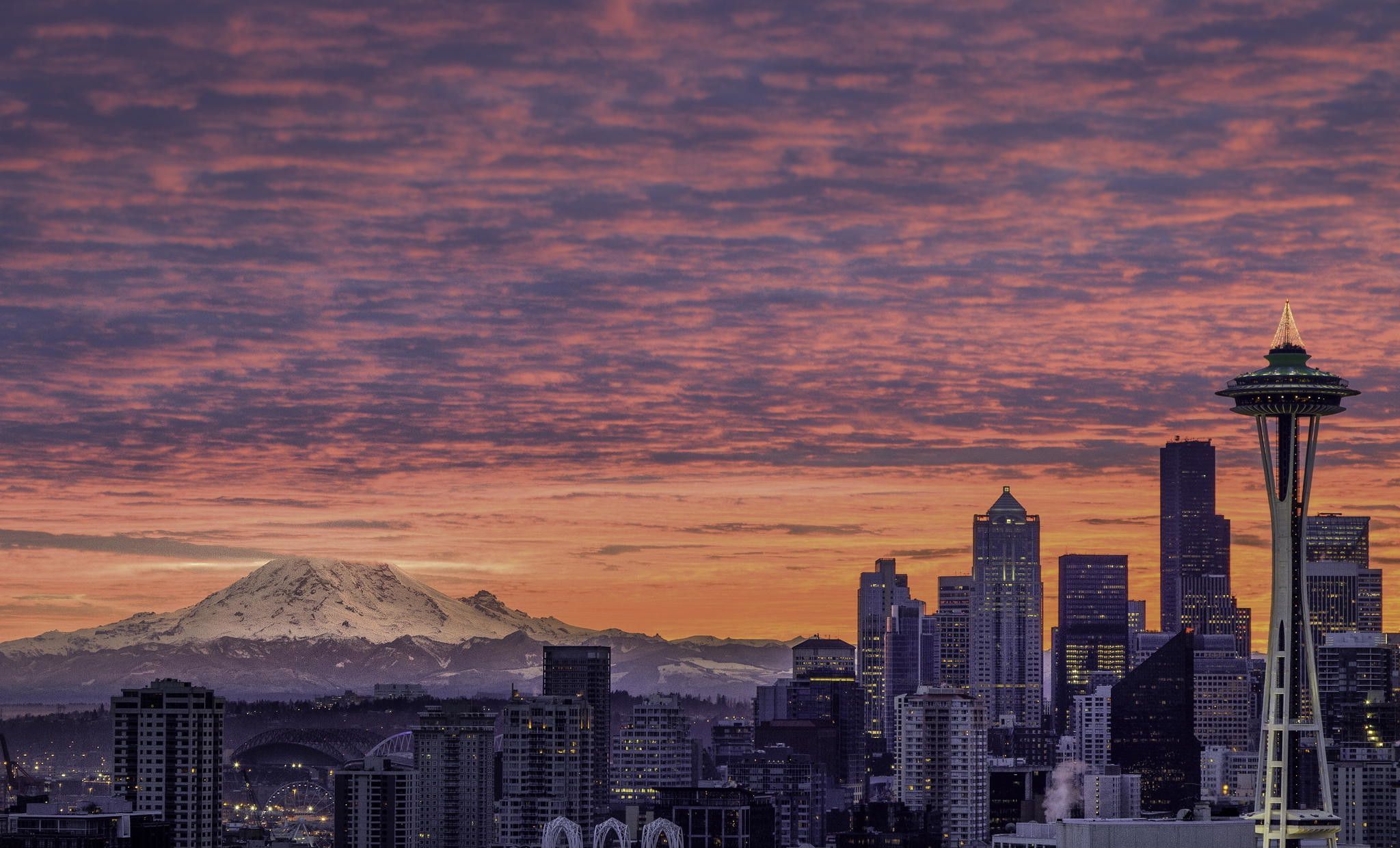 Sunset Seattle Wallpapers | Full HD Pictures