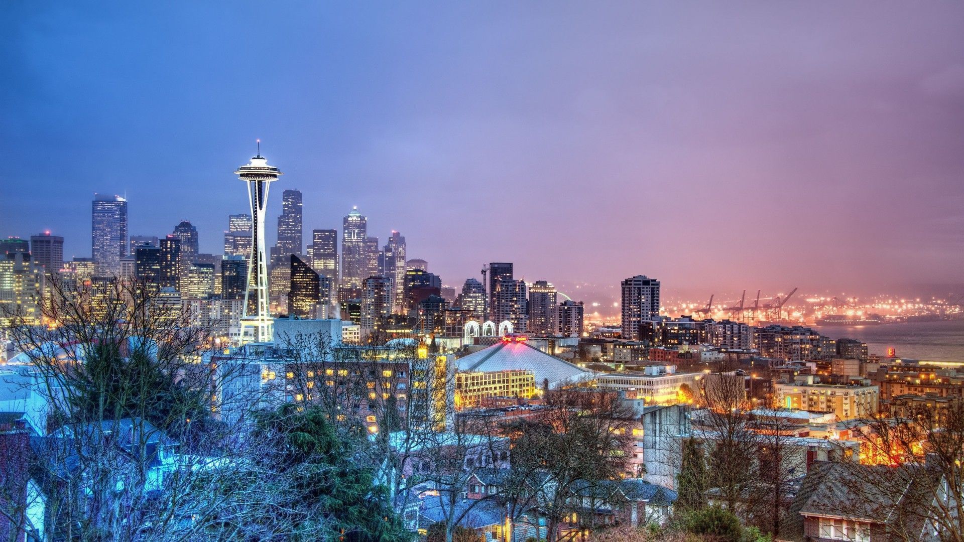 Seattle Tag wallpapers: Seattle Skyline Tower Usa Image Gallery ...