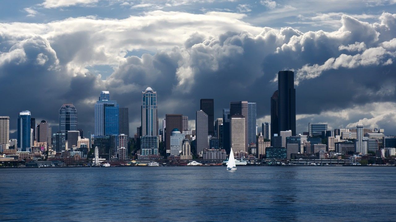 Seattle Skyline 1280x720 (720p) - Wallpaper - HD Wallpapers