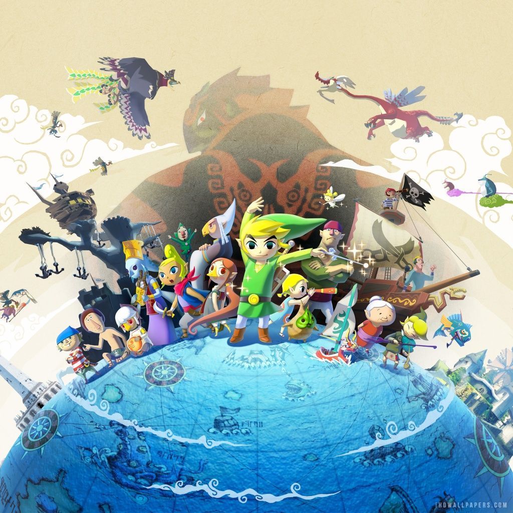 The Legend of Zelda The Wind Waker HD HD Wallpaper - iHD Wallpapers