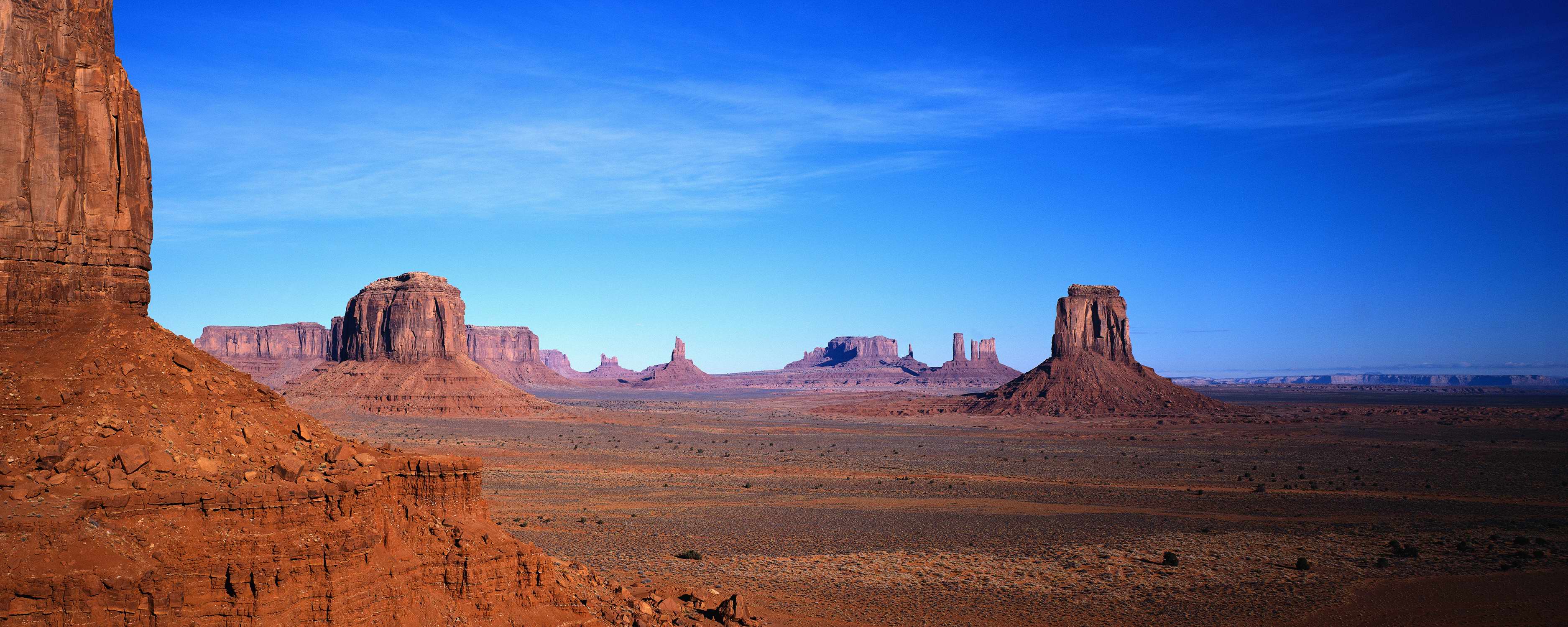 Wallpaper arizona, USA, mountains, desert, Monument Valley