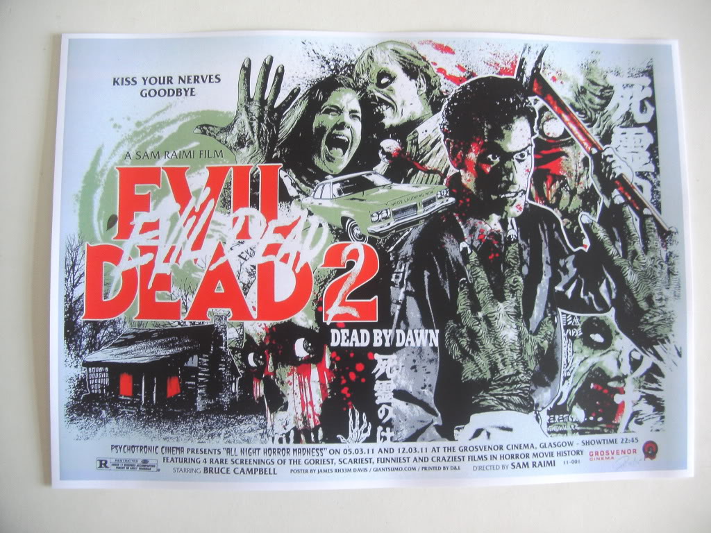 10 Awesome Evil Dead Movie Posters Evil Dead Britain – 365 Horror ...