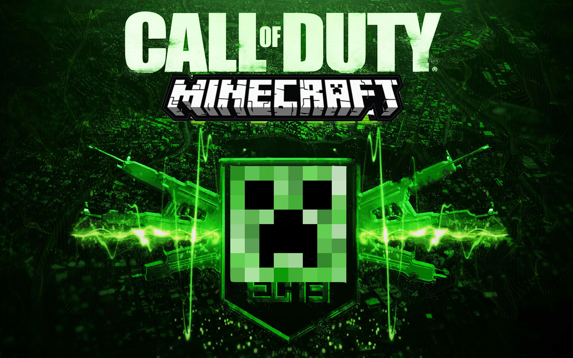 Free Wallpapers - Call Of Minecraft wallpaper