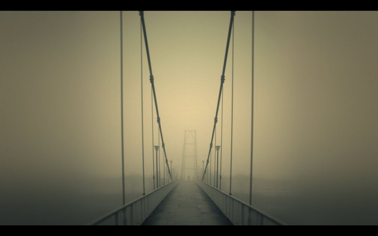 Misty Bridge by vivisektor on DeviantArt
