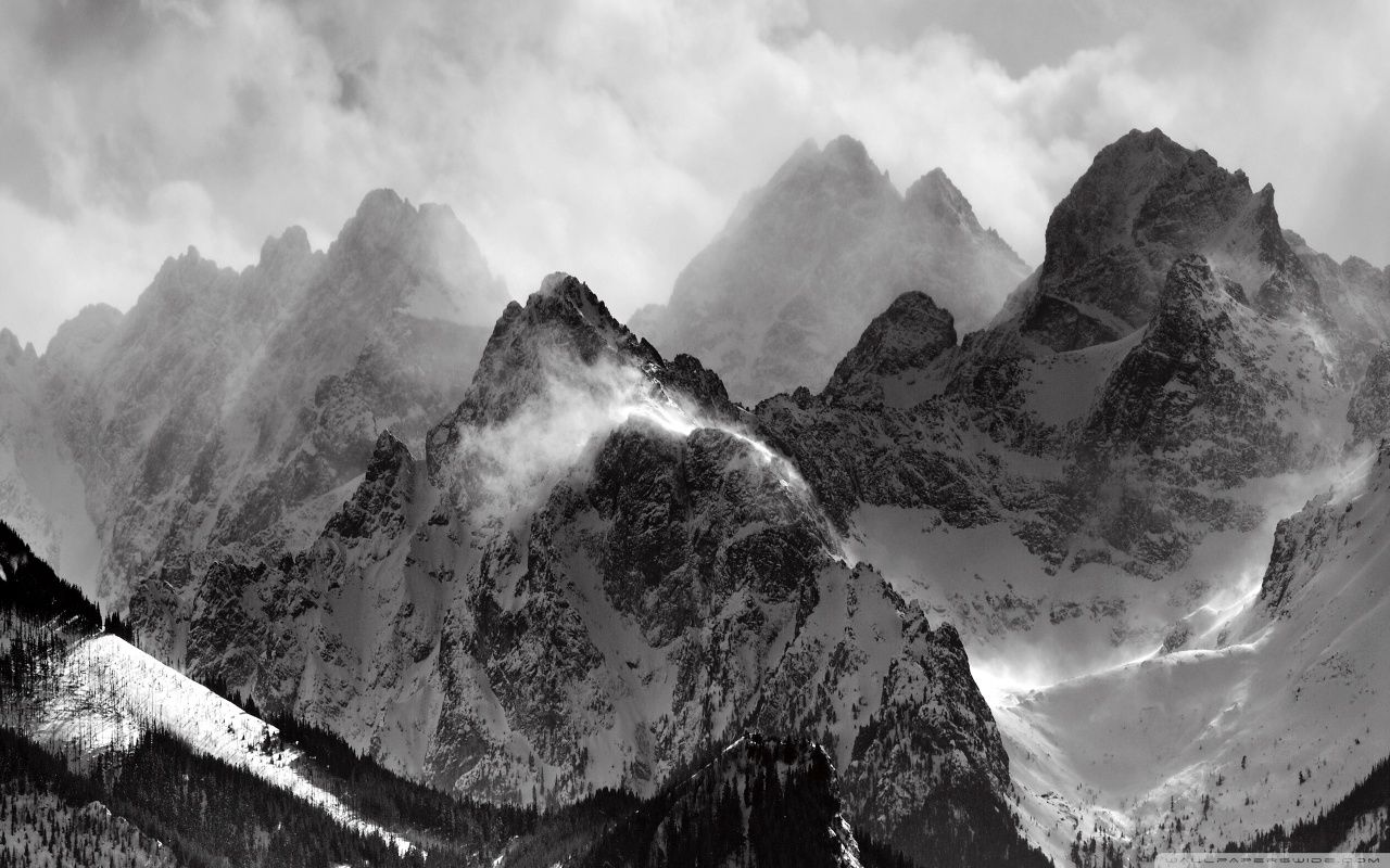 Misty Mountains HD desktop wallpaper : Widescreen : High ...