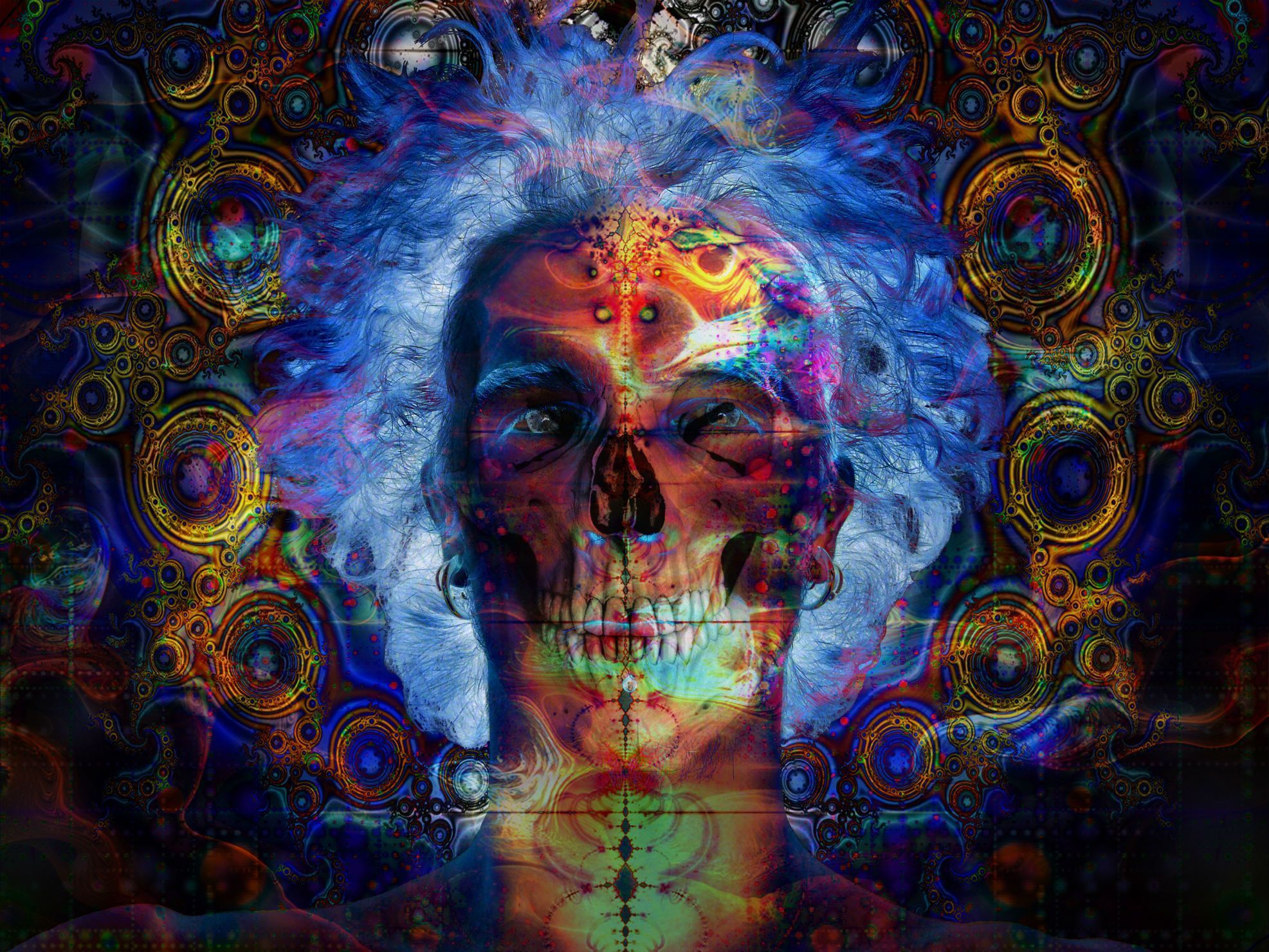 psychedelic waLLPAPER WID011 - Wallpaperinside