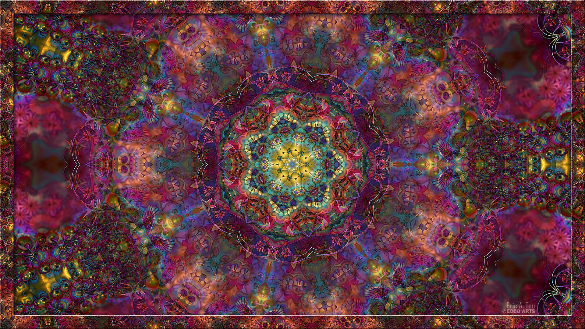 Mandala Wallpaper by eccoarts on DeviantArt