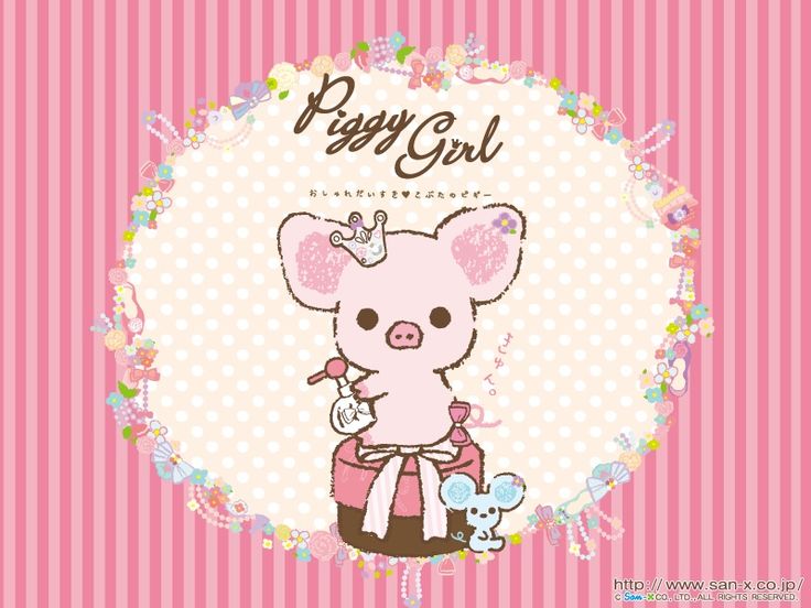 Piggy Girl Kawaii Wallpaper - AWE Cute Miss Piggy Pinterest
