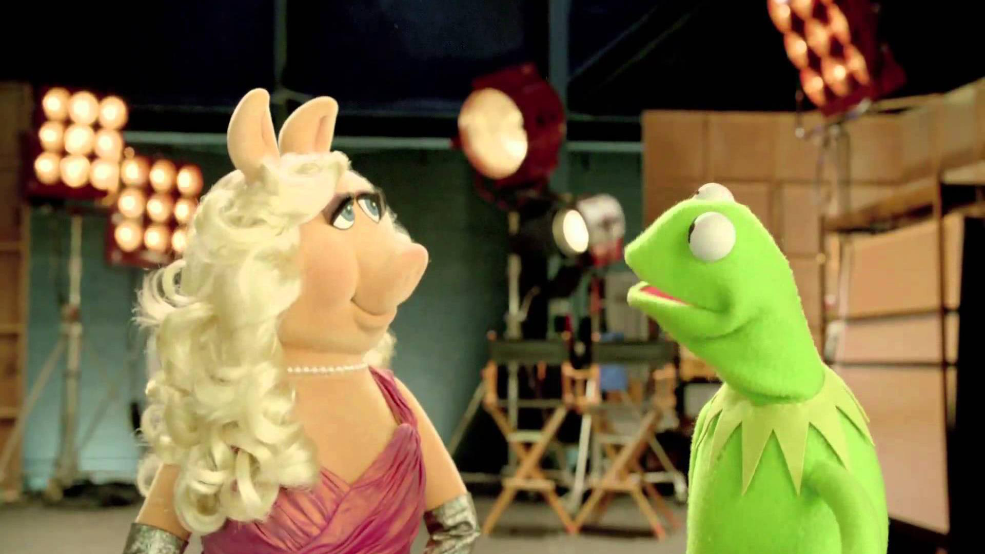Miss Piggy and Kermit 3v Wallpaper HD