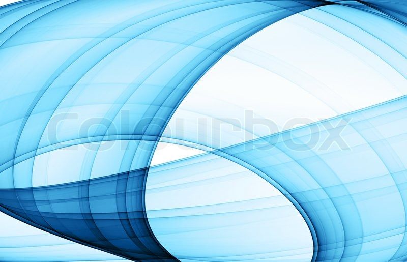 Blue abstract background, hq rendered design element | Stock Photo ...
