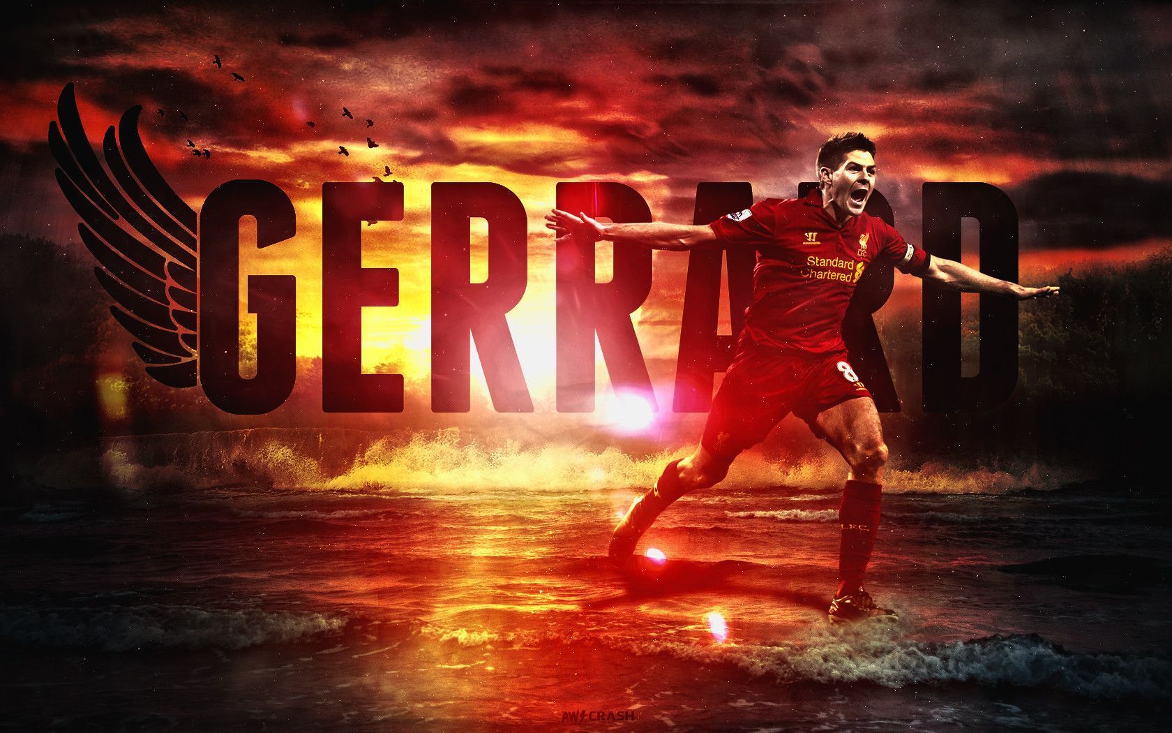 Steven Gerrard Liverpool Wallpaper HD #2934 Wallpaper ...