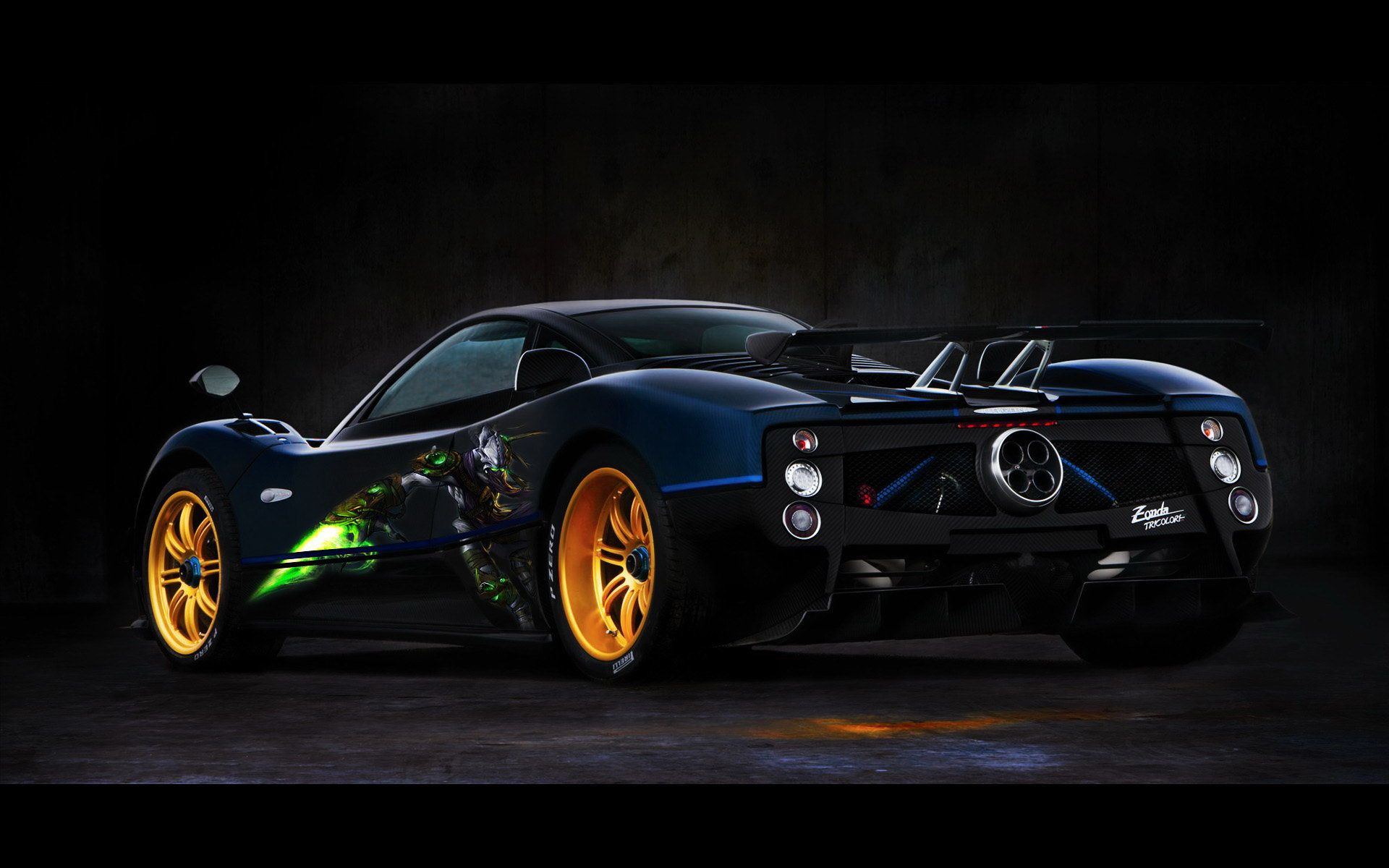 Cool Pagani Zonda Supercar Desktop Wallpapers Auto-Cars
