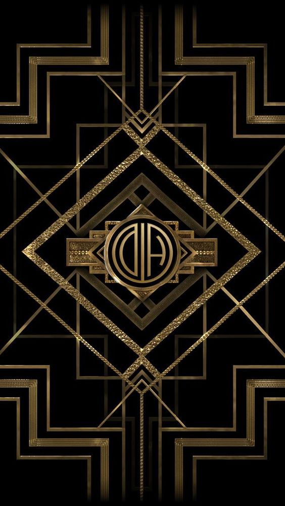 Get your The Great Gatsby monogram mobile wallpaper from http ...