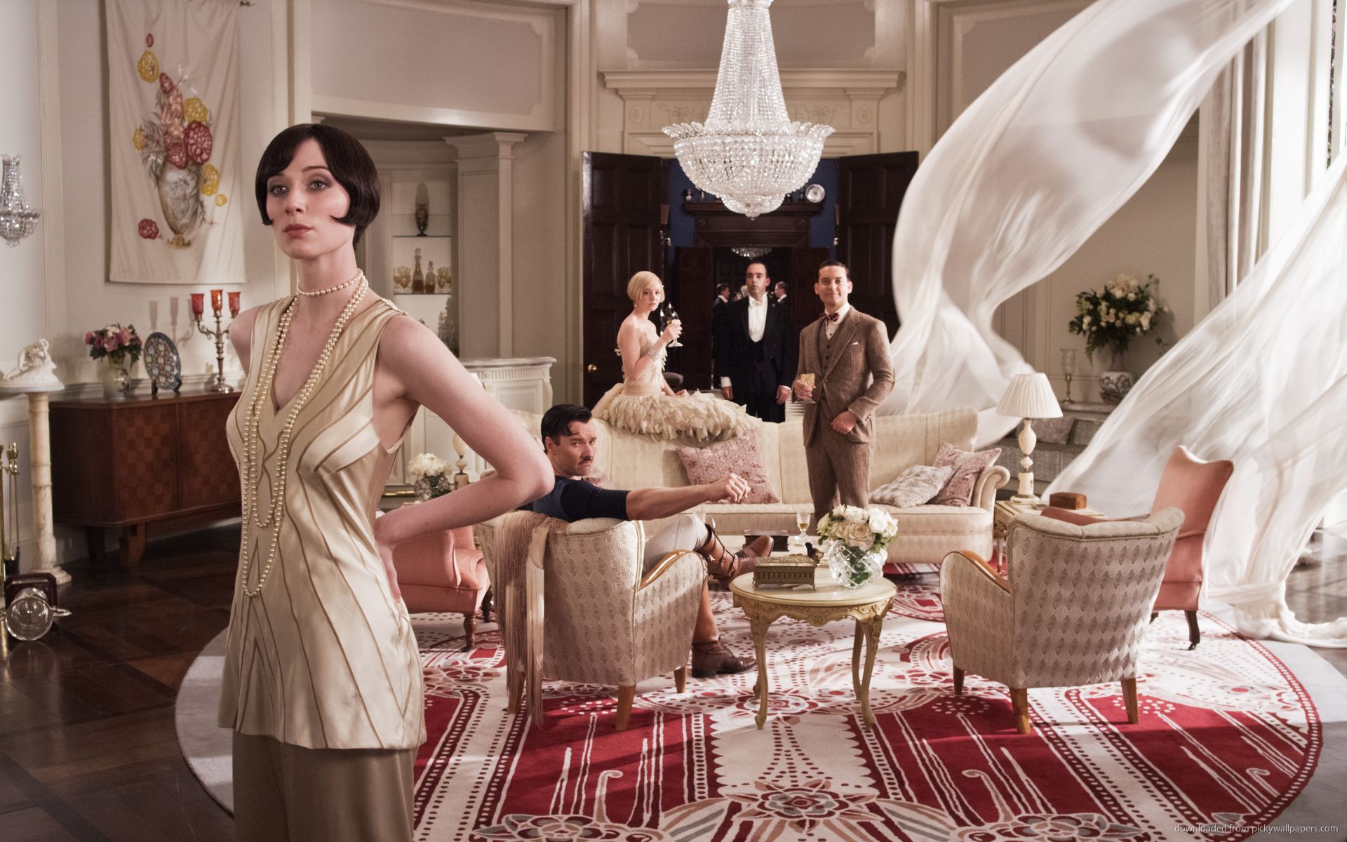 Download 1920x1200 The Great Gatsby In A Living Room Wallpaper
