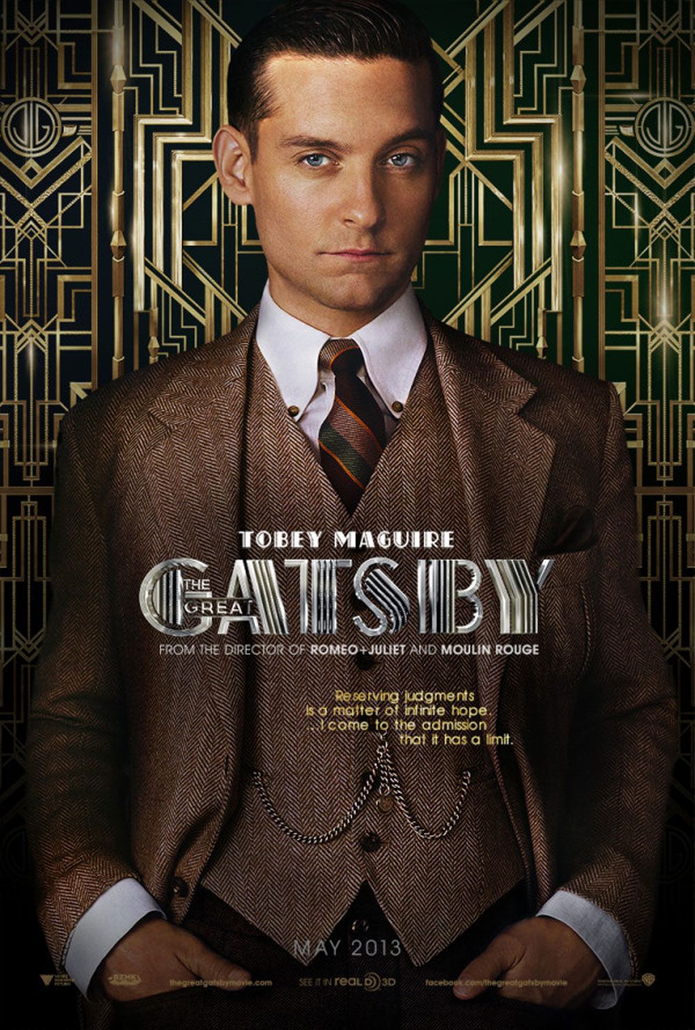 Free The Great Gatsby Poster Wallpaper | Wallpicshd