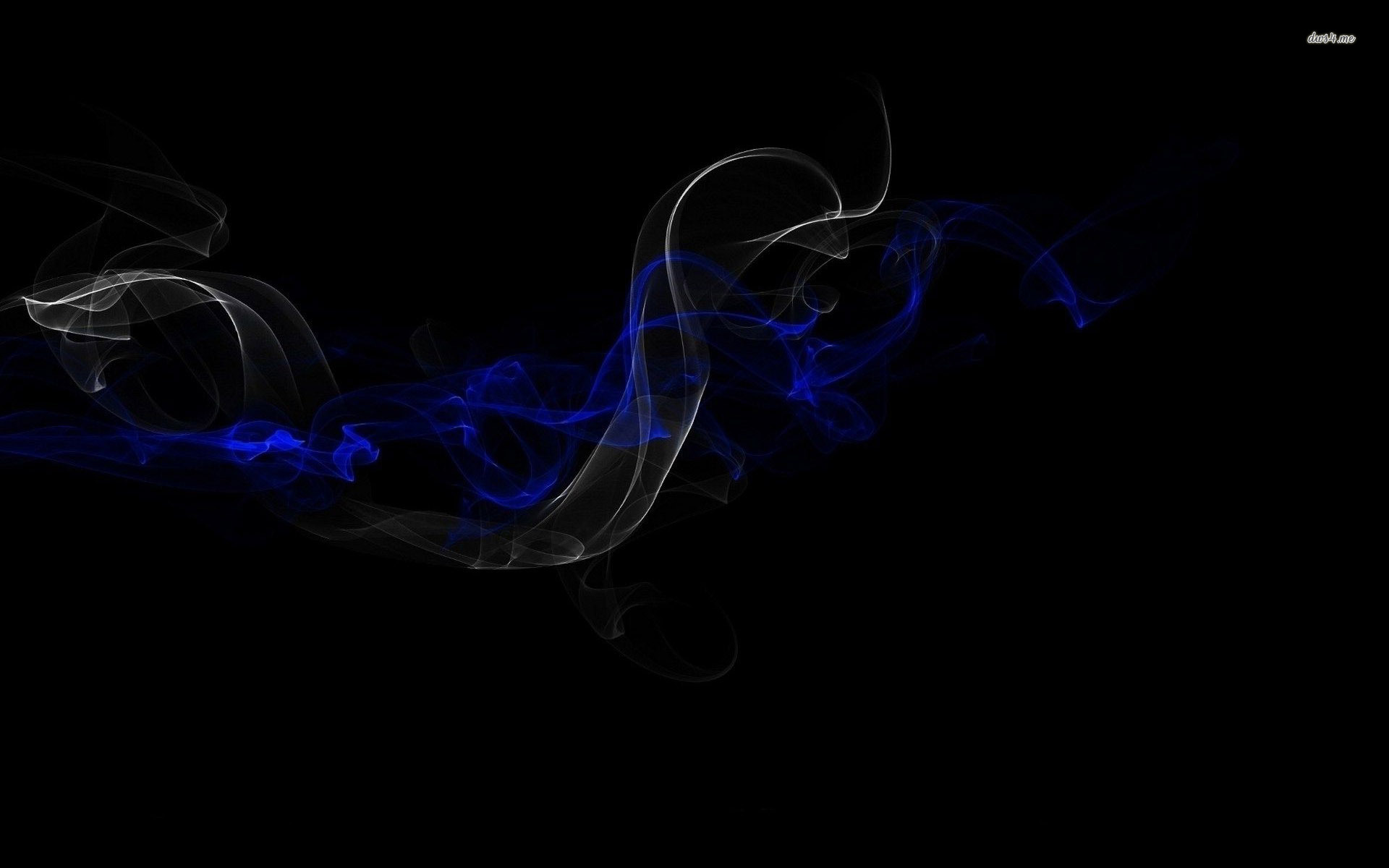 Blue and grey smoke wallpaper - Abstract wallpapers - #21864