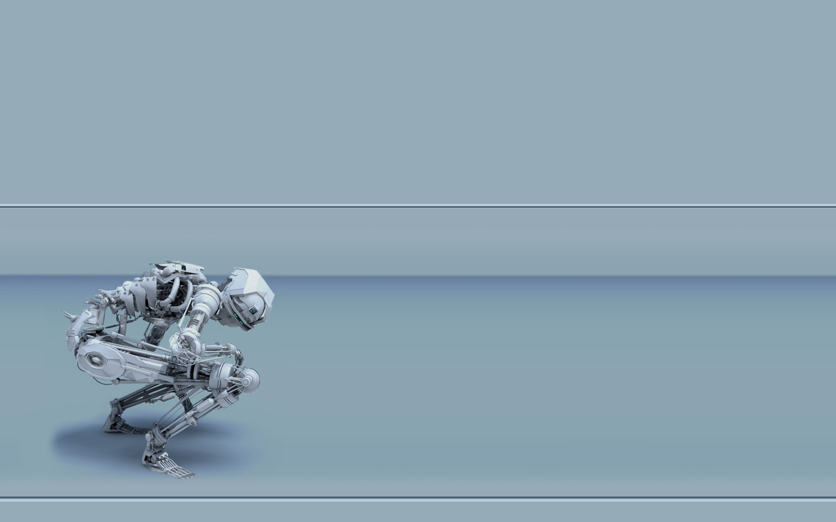 Blue gray grey robot wallpaper - (#176741) - High Quality and ...