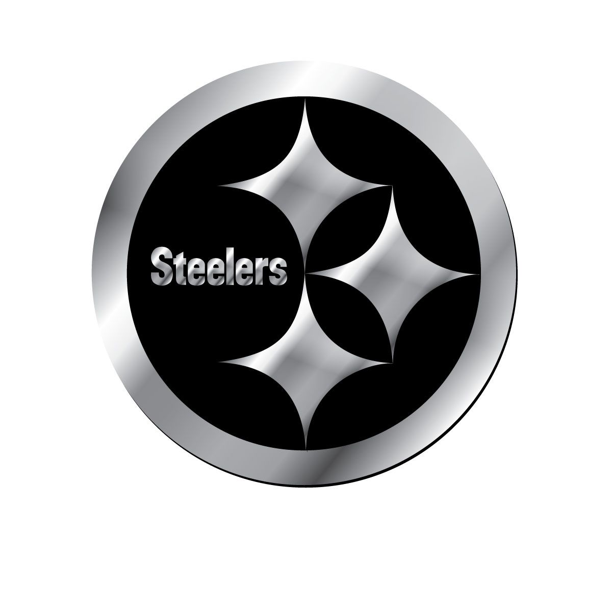 Free Steelers steel logo phone wallpaper by chucksta