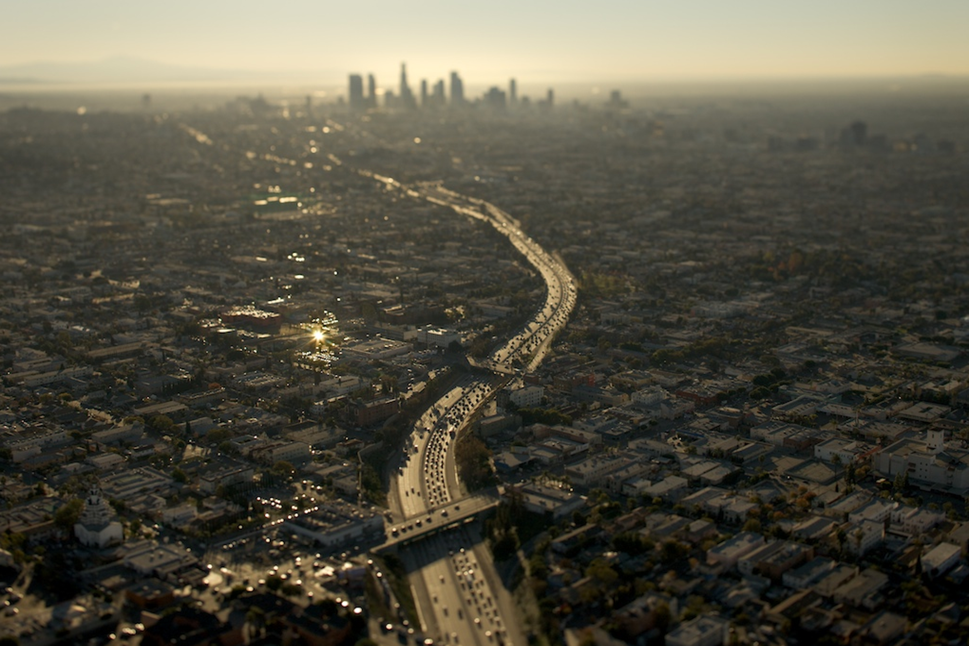 Los Angeles City Highway Roads and Cityscape Cover Photo Wallpaper ...