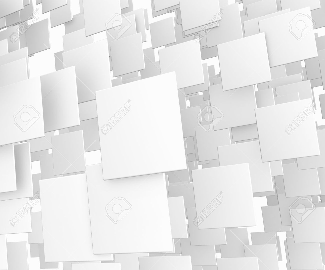10333590 3d abstract white cube background Stock Photo - The Lane