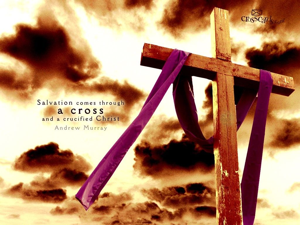 Cross and Christ Desktop Wallpaper - Free Scripture Verses Backgrounds