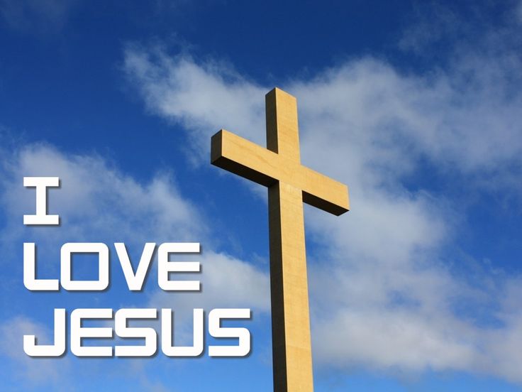 I Love Jesus - Big Cross Wallpaper - Christian Wallpapers and ...