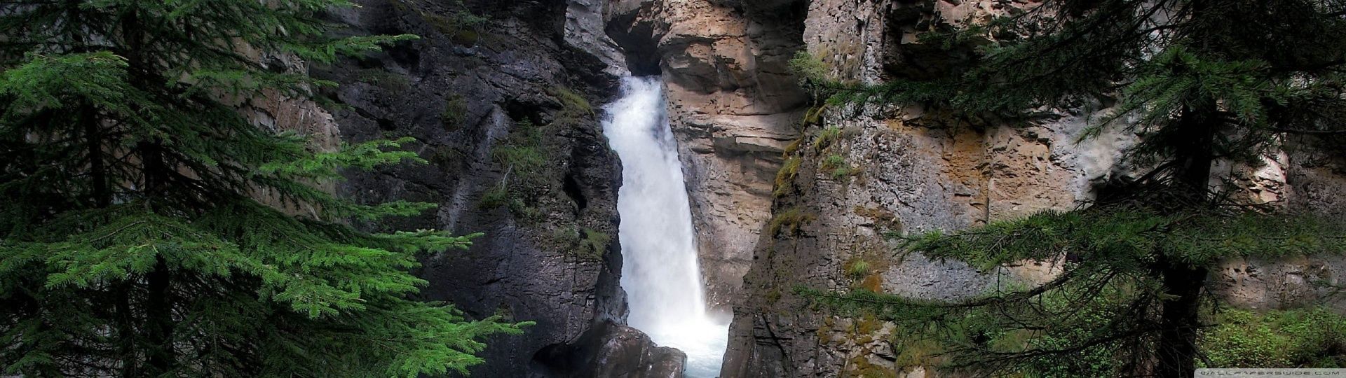 Mountain Waterfall HD desktop wallpaper : High Definition ...