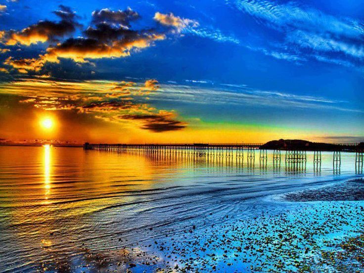 Beautiful Beach Sunset Wallpaper | The Best Wallpaper and ...